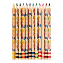 World of Colour Box 12 Jumbo Triangle Easy Grips Colour Pencils