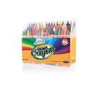 World of Colour Box of 64 Crayons With Sharpener