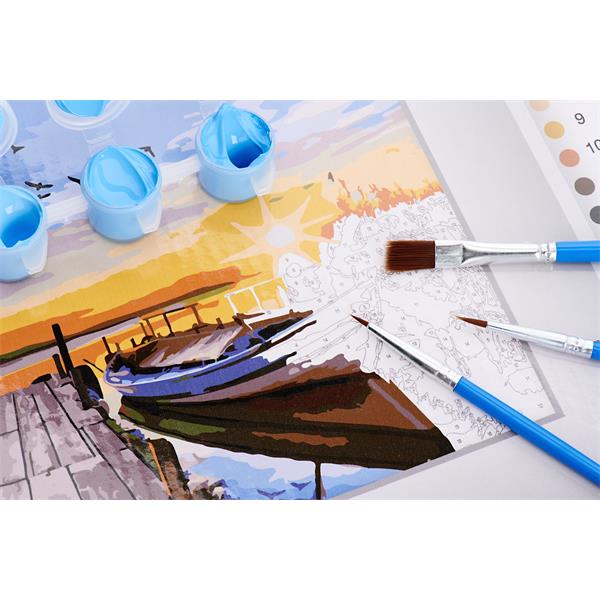 Icon Art Painting By Numbers - Sunset Dreams