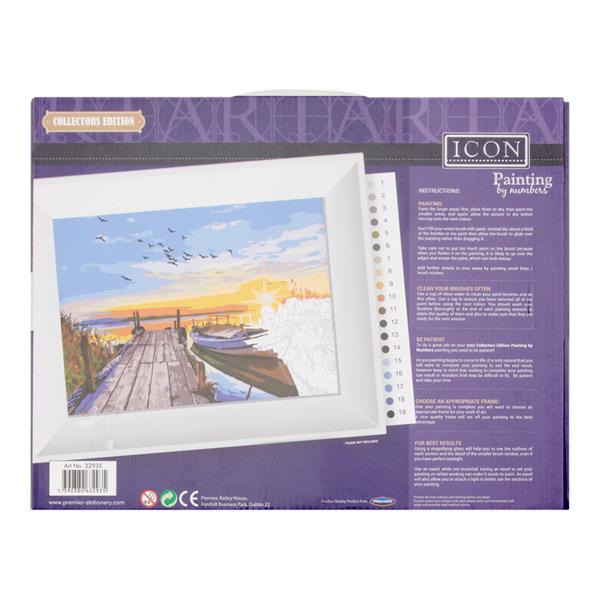 Icon Art Painting By Numbers - Sunset Dreams