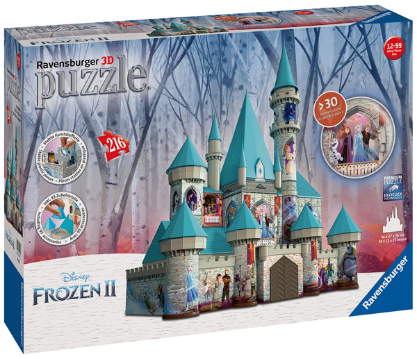 Disney Frozen 2 Castle, 216 piece 3D Jigsaw Puzzle