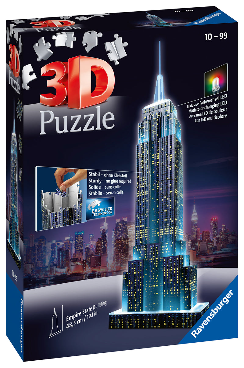 Jigsaw - 3D puzzle - The Eiffel Tower at Night, 216 Pieces 1 item