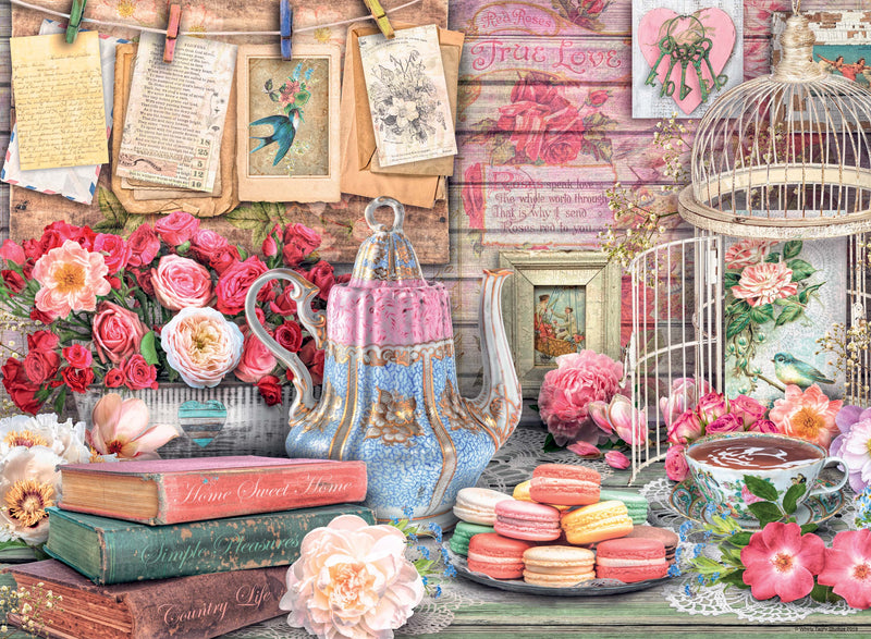 Vintage Tea Party 500 piece Jigsaw Puzzle