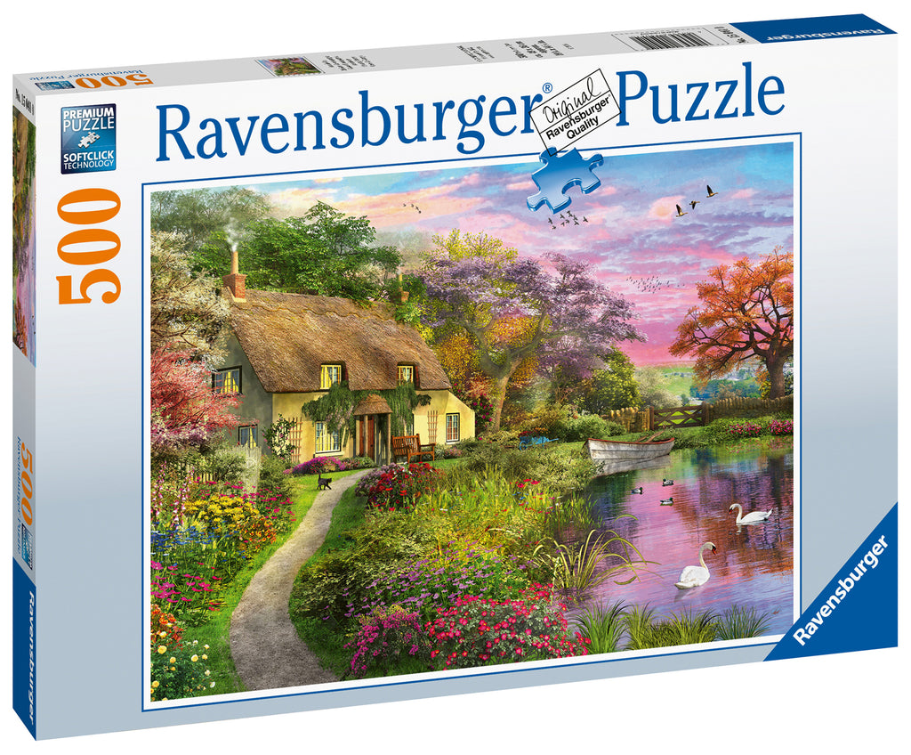 Ravensburger - Tranquil Harbour - 500 Piece Jigsaw Puzzle - The